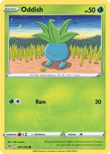 SWSH11 - Lost Origin - 001/196 - Oddish - Common