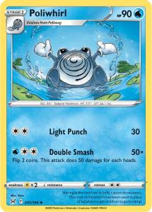 SWSH11 - Lost Origin - 031/196 - Poliwhirl - Uncommon