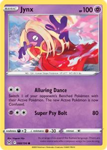 SWSH11 - Lost Origin - 068/196 - Jynx - Common