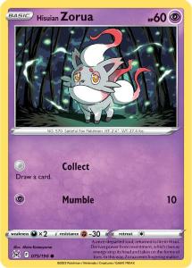 SWSH11 - Lost Origin - 075/196 - Hisuian Zorua - Common