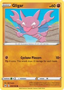 SWSH11 - Lost Origin - 095/196 - Gligar - Common