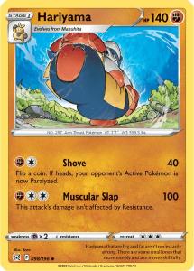 SWSH11 - Lost Origin - 098/196 - Hariyama - Uncommon