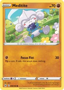SWSH11 - Lost Origin - 099/196 - Meditite - Common