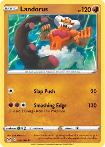 SWSH11 - Lost Origin - 105/196 - Landorus - Rare