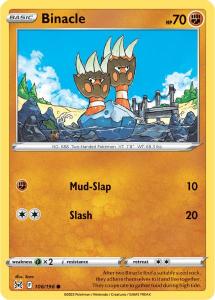SWSH11 - Lost Origin - 106/196 - Binacle - Common