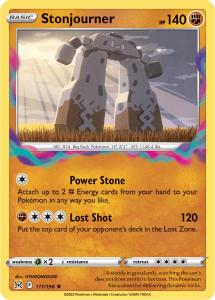 SWSH11 - Lost Origin - 111/196 - Stonjourner - Rare