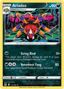 SWSH11 - Lost Origin - 113/196 - Ariados - Rare