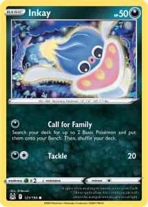 SWSH11 - Lost Origin - 121/196 - Inkay - Common