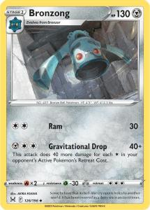 SWSH11 - Lost Origin - 126/196 - Bronzong - Uncommon