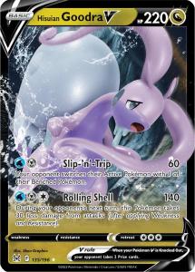SWSH11 - Lost Origin - 135/196 - Hisuian Goodra V - Rare