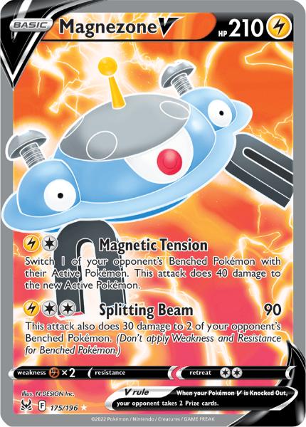 SWSH11 - Lost Origin - 175/196 - Magnezone V - Ultra Rare