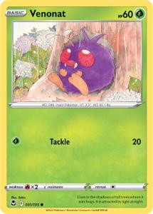 SWSH12 - Silver Tempest - 001/195 - Venonat - Common