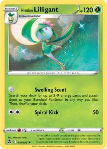 SWSH12 - Silver Tempest - 010/195 - Hisuian Lilligant - Rare