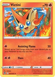 SWSH12 - Silver Tempest - 023/195 - Victini - Rare