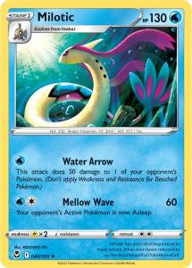 SWSH12 - Silver Tempest - 040/195 - Milotic - Rare