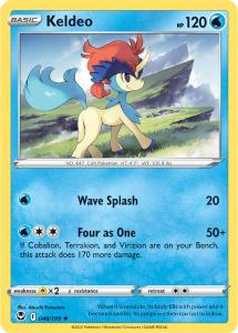 SWSH12 - Silver Tempest - 046/195 - Keldeo - Rare
