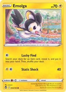 SWSH12 - Silver Tempest - 054/195 - Emolga - Common