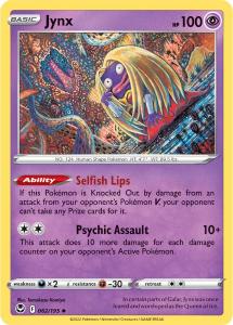 SWSH12 - Silver Tempest - 062/195 - Jynx - Uncommon