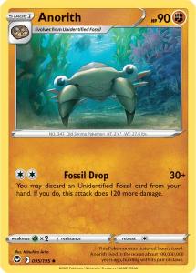 SWSH12 - Silver Tempest - 095/195 - Anorith - Uncommon