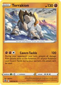 SWSH12 - Silver Tempest - 097/195 - Terrakion - Holo Rare