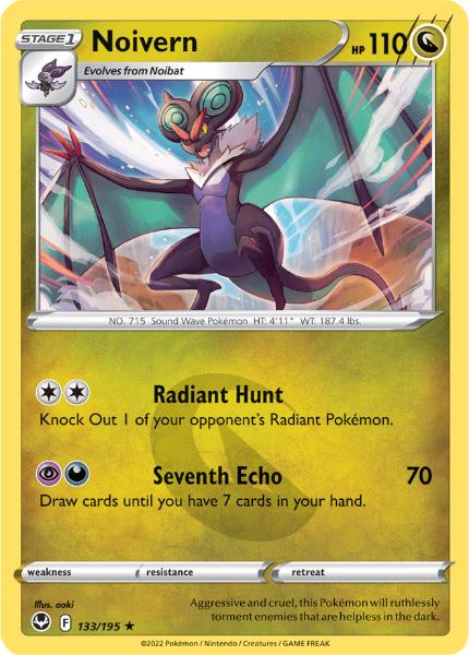 SWSH12 - Silver Tempest - 133/195 - Noivern - Rare