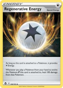 SWSH12 - Silver Tempest - 168/195 - Regenerative Energy - Uncommon