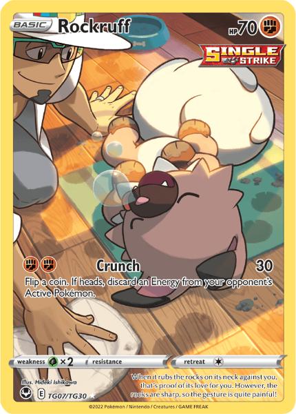 SWSH12 - Trainer Gallery - TG07/TG30 - Rockruff