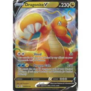 JUMBO Dragonite V - SWSH154 - Pokemon Sword & Shield Oversize Promos (Oversized Card)
