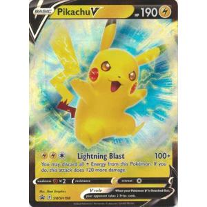 JUMBO Pikachu V - SWSH198 - Sword & Shield Promos - JUMBO Promo (Large Card)