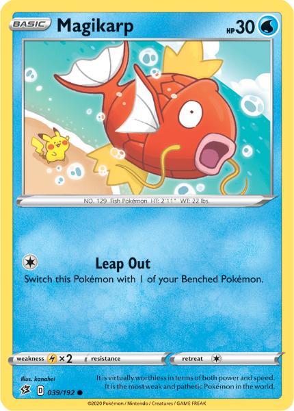 SWSH2 - Rebel Clash - 039/192 - Magikarp - Common