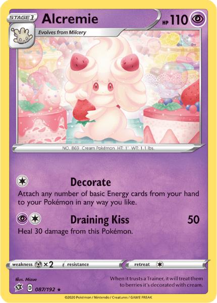 SWSH2 - Rebel Clash - 087/192 - Alcremie - Rare