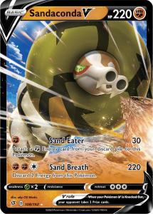 SWSH2 - Rebel Clash - 108/192 - Sandaconda V - Rare