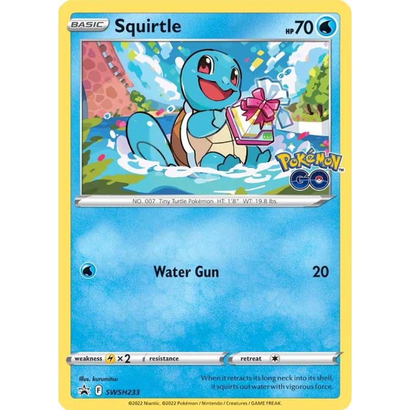 Pokémon SWSH Promo - Squirtle - SWSH233