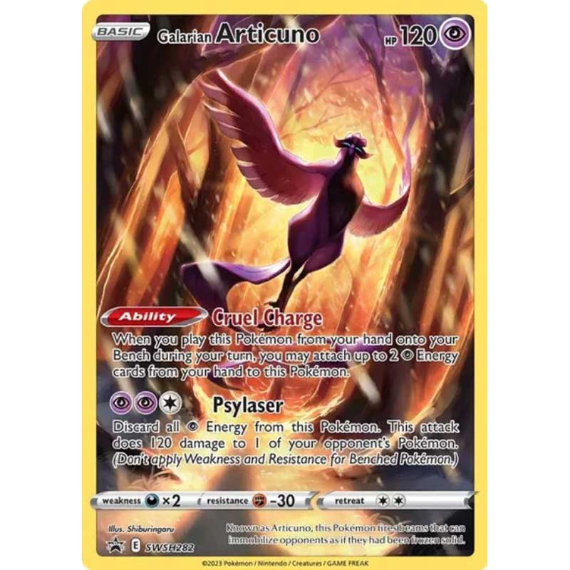 Galarian Articuno - SWSH282 - SWSH: Sword & Shield Promo Cards