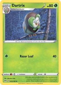SWSH3 - Darkness Ablaze - 012/189 - Dartrix - Uncommon Reverse