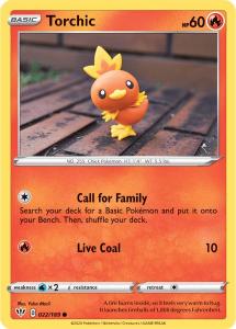 SWSH3 - Darkness Ablaze - 022/189 - Torchic - Common Reverse