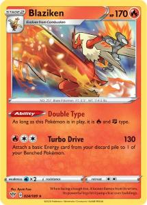 SWSH3 - Darkness Ablaze - 024/189 - Blaziken - Holo Rare