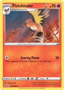 SWSH3 - Darkness Ablaze - 031/189 - Fletchinder - Uncommon Reverse