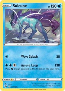 SWSH3 - Darkness Ablaze - 037/189 - Suicune - Holo Rare