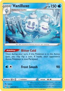 SWSH3 - Darkness Ablaze - 047/189 - Vanilluxe - Rare Reverse