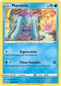 SWSH3 - Darkness Ablaze - 051/189 - Mareanie - Common