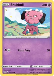 SWSH3 - Darkness Ablaze - 070/189 - Snubbull - Common Reverse