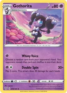 SWSH3 - Darkness Ablaze - 074/189 - Gothorita - Uncommon Reverse