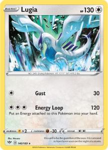 SWSH3 - Darkness Ablaze - 140/189 - Lugia - Rare Reverse