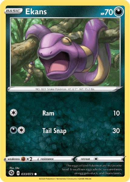 SWSH3.5 - Champions Path - 033/073 - Ekans - Common