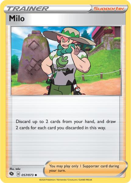 SWSH3.5 - Champions Path - 057/073 - Milo - Uncommon Reverse