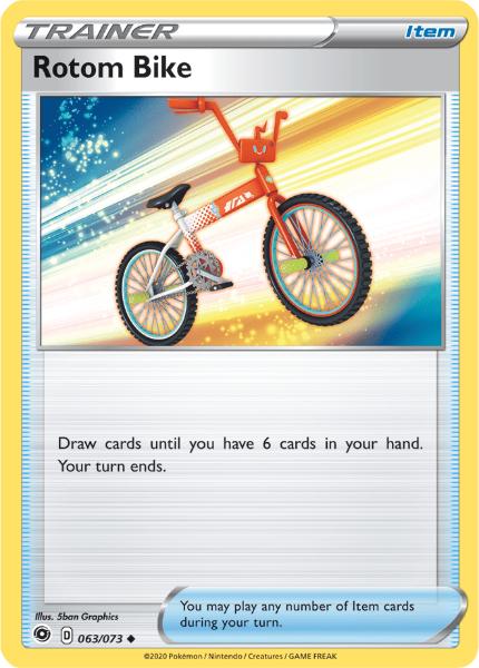 SWSH3.5 - Champions Path - 063/073 - Rotom Bike - Uncommon