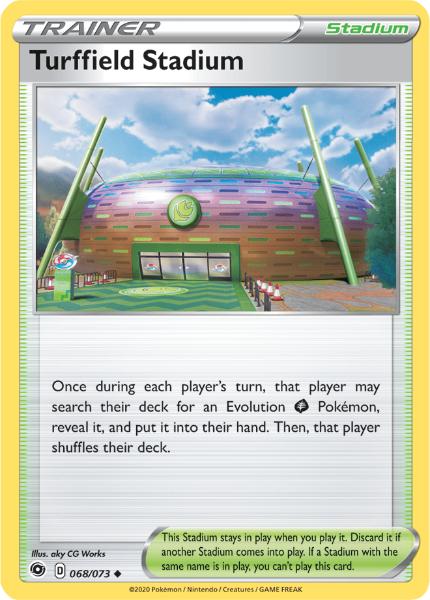 SWSH3.5 - Champions Path - 068/073 - Turffield Stadium - Uncommon Reverse