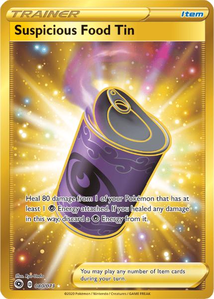 SWSH3.5 - Champions Path - 080/073 - Suspicious Food Tin - Secret Rare