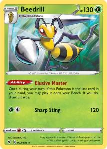 SWSH4 - Vivid Voltage - 003/185 - Beedrill - Rare